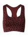 Hey Honey Sport bh kastanjebruin / zwart