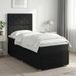 vidaXL Boxspringbed met matras met hoofdeinde Zwart 80 x 200 cm Stof