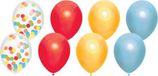 Haza Ballonnen - Multi-kleuren mix - 12 stuks