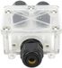 Merkloos / Sans marque Wan GmbH Waterdichte Aansluitdoos - Kabelconnector - Buitenbedrading - IP68 Robuust Ontwerp - 3-weg - Zwart