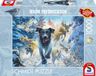 Schmidt - Puzzle - Amour de chien, labrador noir dans la neige - Mark Fredrickson - 1000 pièces - Adultes - à partir de 12 ans