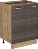Vicco R-Line Keukenonderkast – 60 cm zonder werkblad Edel grijs