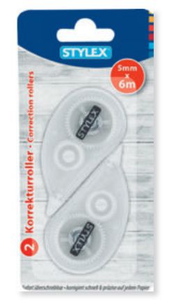 Stylex Correctieroller 2 stuks - Wit