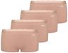 sloggi Dames shorts slip 4 pack Go Blush