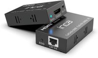 Inca IEX-60 audio/video extender AV-zender Zwart