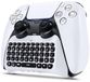 YONO Toetsenbord voor PS5 Controller - Bluetooth - QWERTY - Wit