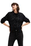 Desigual 2000black Jers_i Wonder 2000 Black dames trui sweater