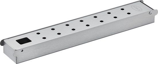 Rösle Rookbox Videro 40,8 x 6 x 3,7 cm RVS Zilver