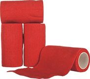 HKM Bandages -Sticky-, zelfklevend rood