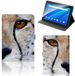 B2Ctelecom Lenovo Tab E10 Flip Case Cheetah