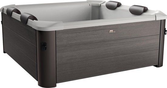 MSpa Tribeca frame spa | 6 personen - Walnoot/Grijs