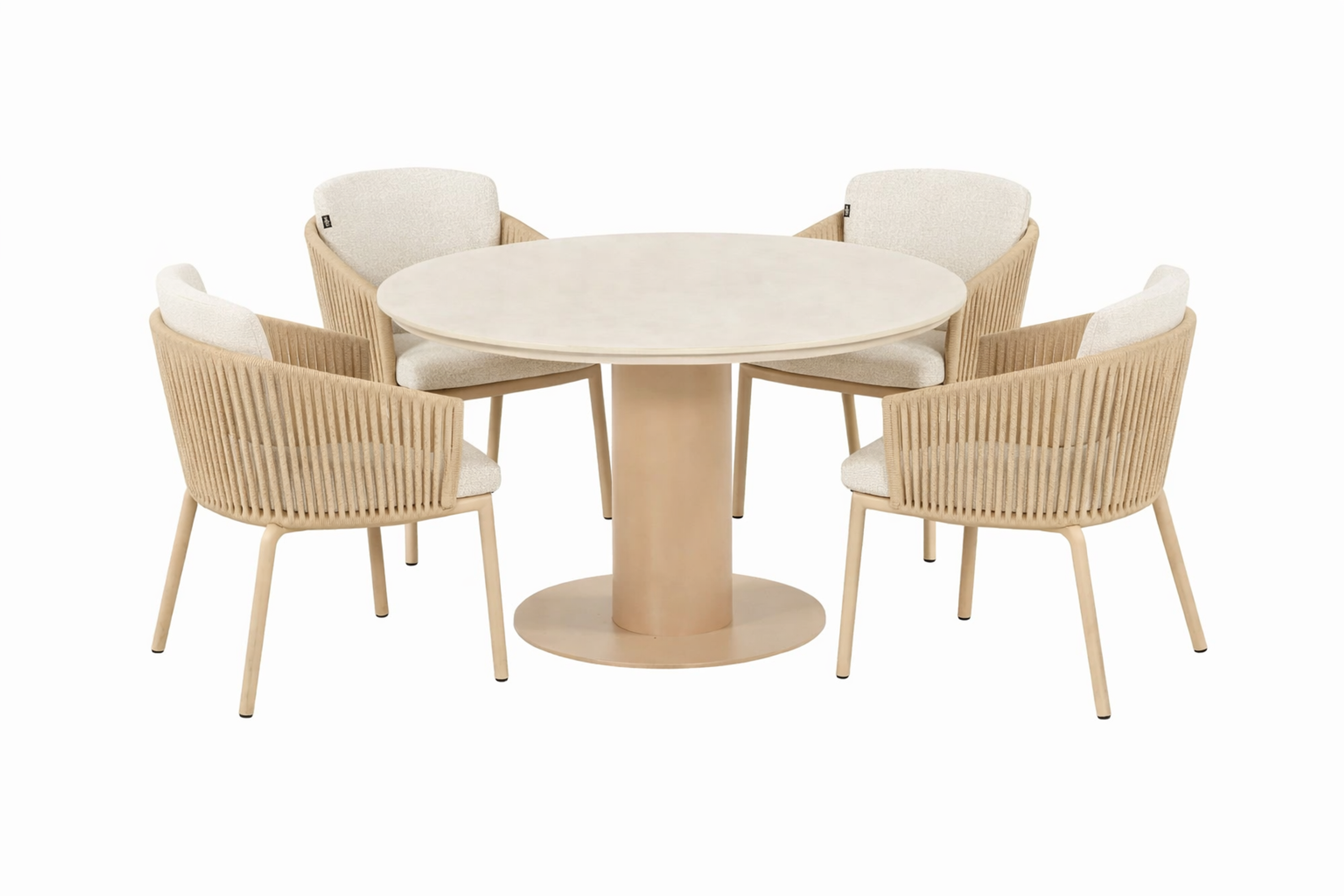 Hartman Sevilla/Girona 120 cm dining tuinset 5-delig