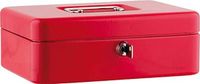 NIEUW!! SAX Geldcassette 25x18x9 cm, Muntinworp, Rood
