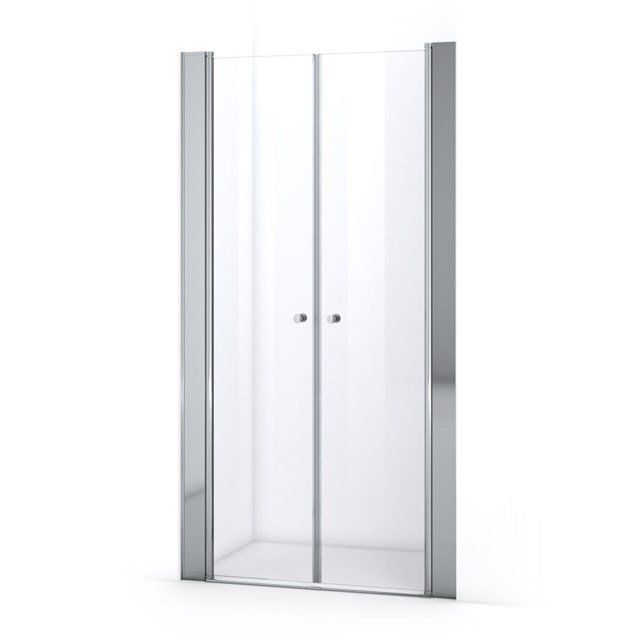 Maxaro Douchedeur Zircon Comfort 110cm Pendeldeur Helder Chroom