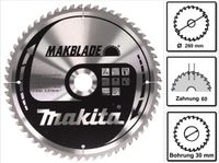 Makita B-32801 Afkortzaagblad Hout Makblade 260x30x2,3 60T 5g