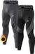 MEETHOO 2 Stuks Thermo Legging Heren - Thermisch Ondergoed - Zwart/Grijs - Maat M