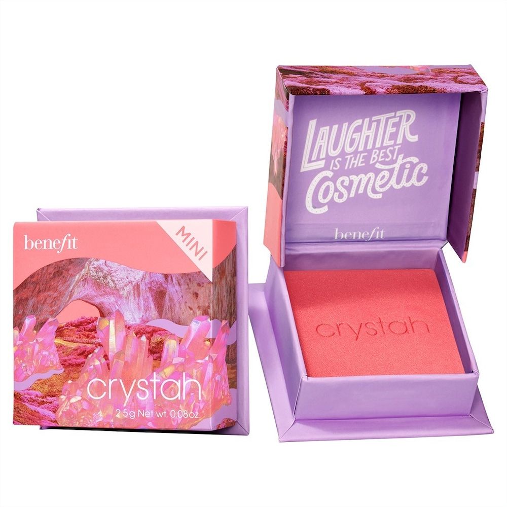 Benefit - Box O‘ Powder Crystah in strawberry pink 2.5 Mini - 2.5 - 0602004140791