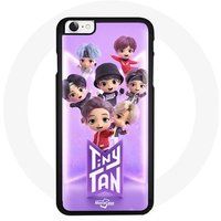 Maniacase Hoesje voor Iphone 8 BTS TinyTAN Animatie Poster RM Jin Suga J-Hope Jimin Jungkook Et V