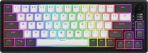 HATOR Skyfall Pro Wireless 65 toetsenbord Gamen USB + RF Wireless + Bluetooth QWERTY Amerikaans Engels Zwart, Grijs