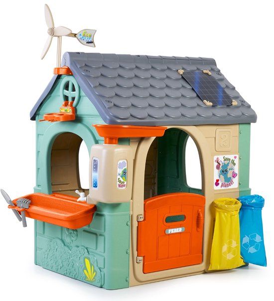 Feber Eco House - Recycle huis van gerecycled plastic - Vanaf 3 jaar