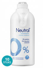 Neutral Afwasmiddel Parfumvrij Voordeelverpakking 10x500ml
