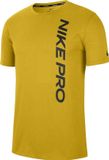 Nike Pro Shortsleeve Shirt Geel L