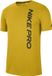 Nike Pro Shortsleeve Shirt Geel L