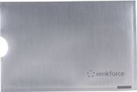 Renkforce RFID-ID-kaarthoesje, beschermhoes Kunststof Transparant RF-4504974 1 stuk(s)