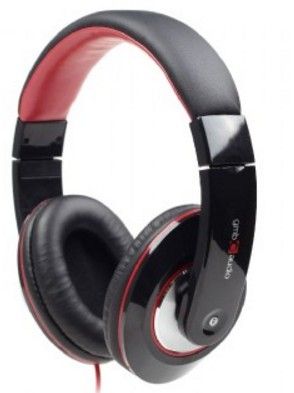 Gembird MHS-BOS - Hoofdtelefoon - Zwart/Rood