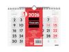 Finocam Wandkalender met grote cijfers 2026, maandoverzicht, januari - december (12 maanden), kalender 2026, neutrale maandplanner - Spaans