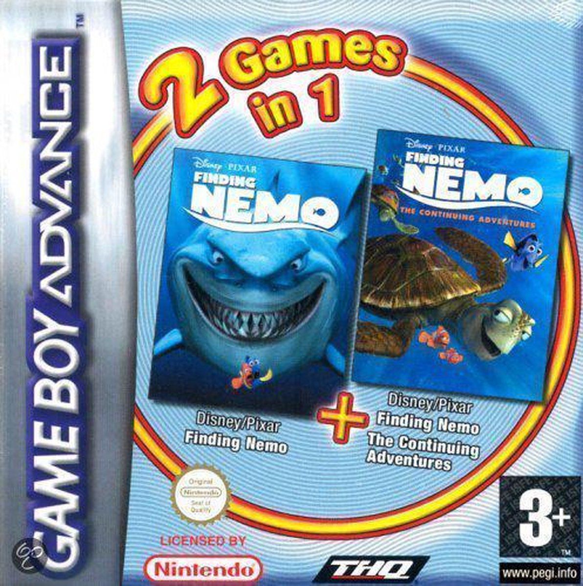 THQ 2-Pack - Finding Nemo & Finding Nemo 2 - 4005209069335