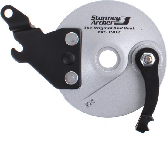 Sturmey Archer Ankerplaat Rxl-rd5 Trommelrem 90 Mm Staal Zilver