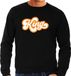 Bellatio Decorations King Koningsdag sweater - zwart - heren - M