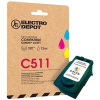 Electro Depot Compatibel Inktcartridge Canon C511 3 Kleuren