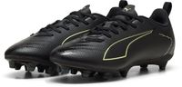 PUMA ULTRA 6 PLAY FG/AG Jr Unisex Sportschoenen - PUMA Black-Fizzy Light-Green Terrain