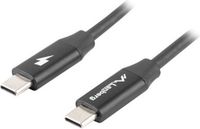 Lanberg Cable USB C Male to USB C Male 1 m Black
