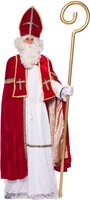 Folat - Sinterklaas Kostuum Deluxe Complete set (10 delig) - Unisex - One size