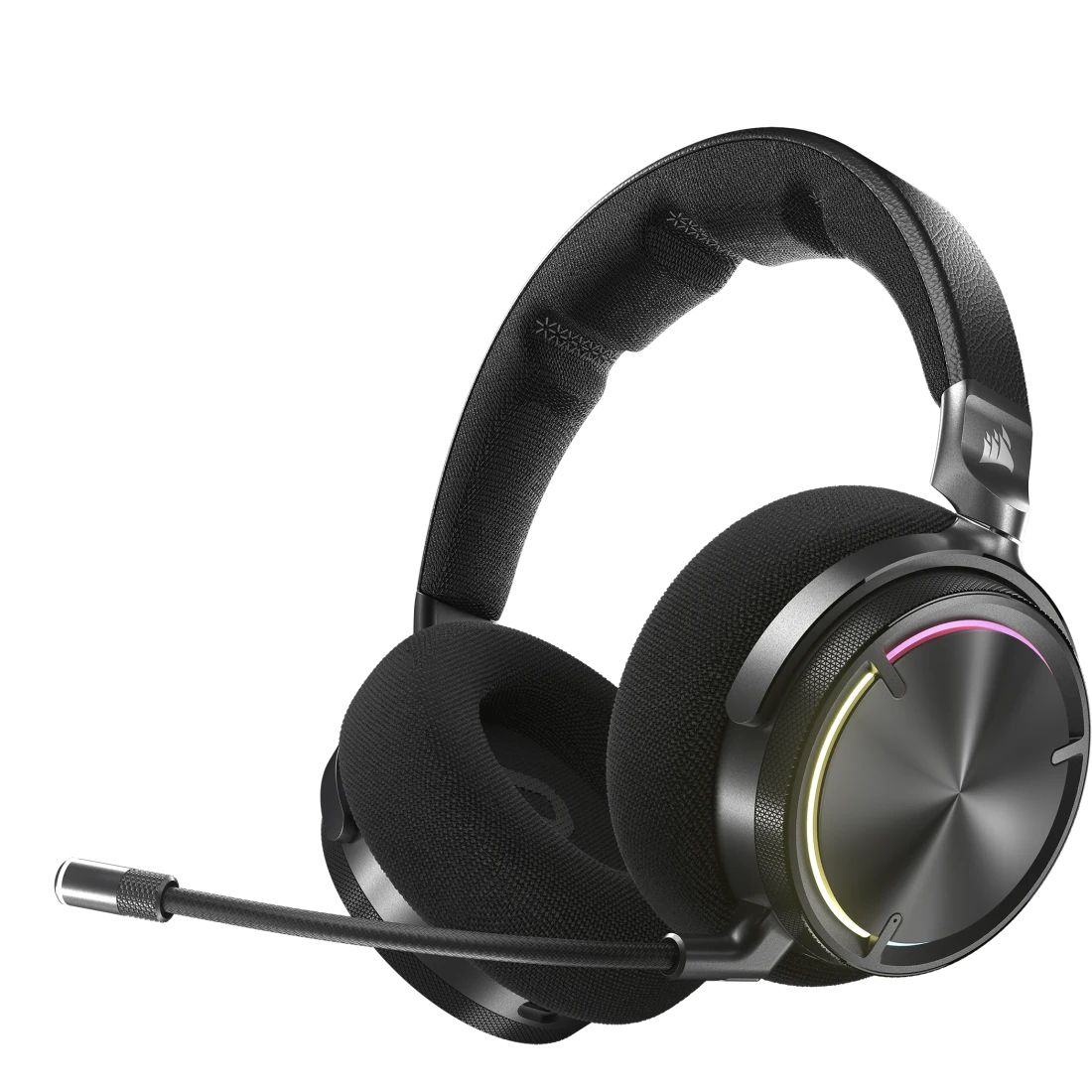 Corsair VIRTUOSO MAX Headset Draadloos Hoofdband Gamen Bluetooth Zwart, Koolstof