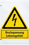 Inclusief Blitz Geel 240 x 210 m Hoogspanning Levensgevaar