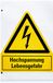 Inclusief Blitz Geel 240 x 210 m Hoogspanning Levensgevaar