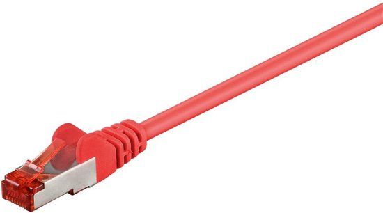 Microconnect SSTP CAT6 2M Rood netwerkkabel