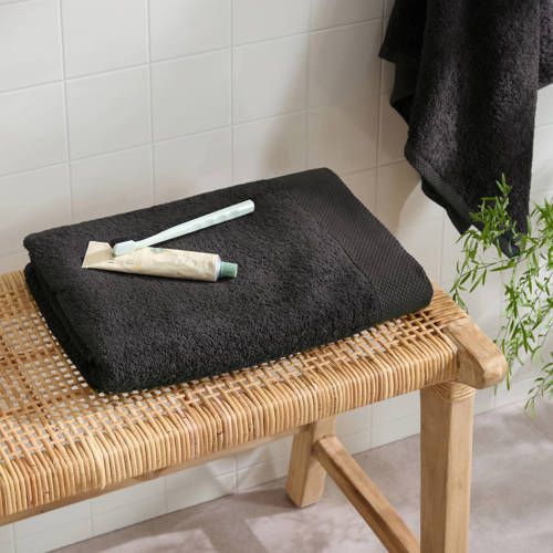 NOUS Living badlaken antraciet (150x100 cm)