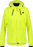 AGU Commuter Compact Regenjas Dames Hi-vis Geel M
