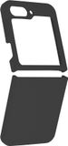 Techsuit Housse arrière en silicone noir pour le Samsung Galaxy Z Flip 6
