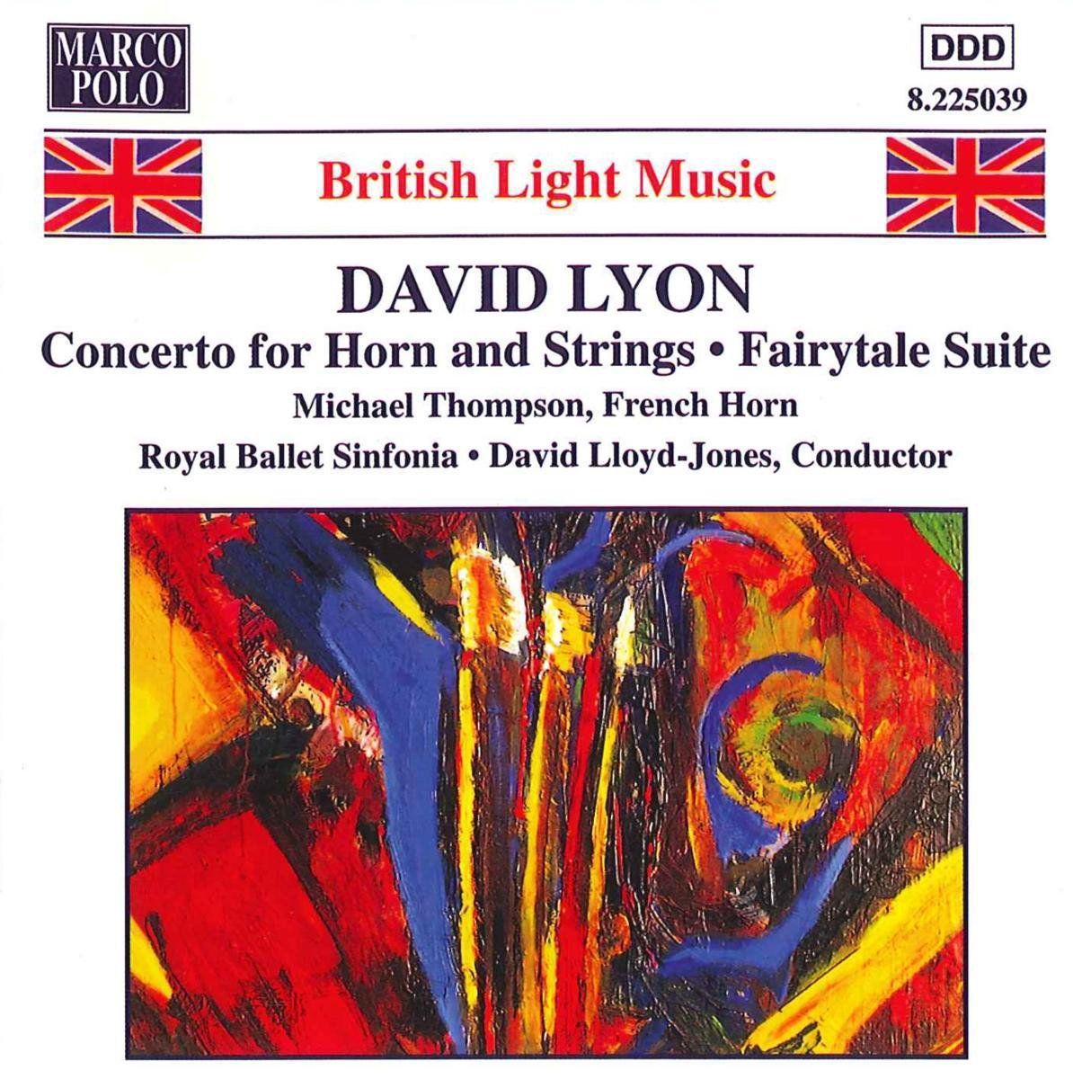 OUTHERE Lyon David (1938): Concerto Per Corno E Archi - Fairytale Suite - CD