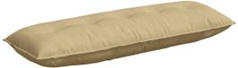 vidaXL Coussin de dossier gris vert 140 x 50 cm tissu côtelé