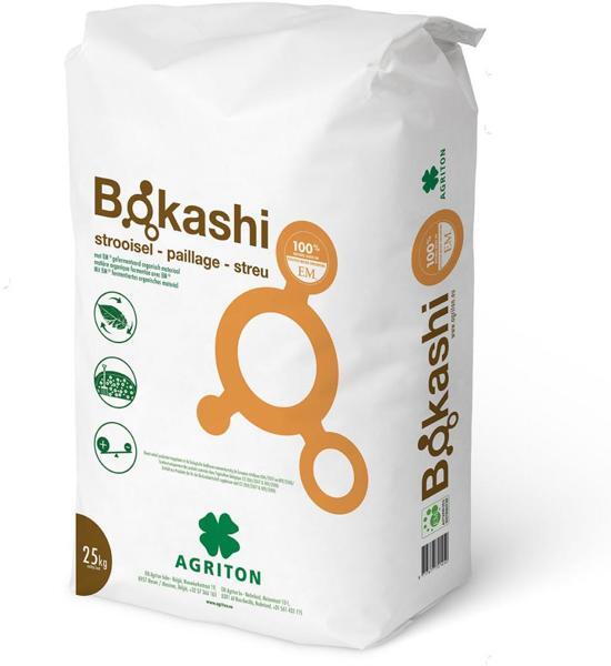 Hermie plants & products Bokashi strooistel 25kg - bevordert het verteringsproces in de bodem
