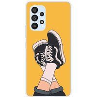 Samsung Galaxy A53 5G Siliconen hoesje - ontwerp sneakers