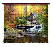 Gordijn/gordijn FCS Gordijn/gordijn FCS 7402, waterval, 280 x 245 cm, 2-delig