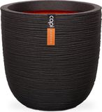 Capi Europe Pot Bol Nervuré NL - 55x53 cm - Noir